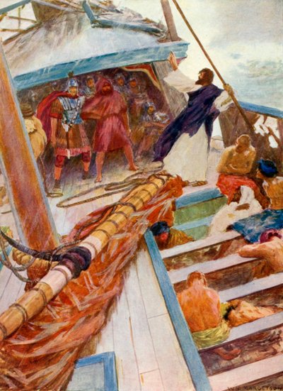 Paul Shipwrecked by William Henry Margetson