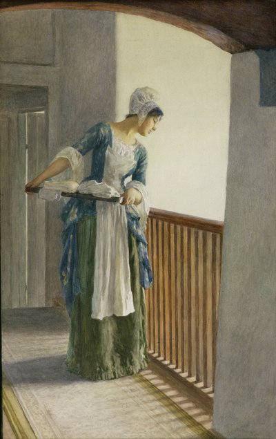 The Laundry Maid, c.1920 by William Henry Margetson