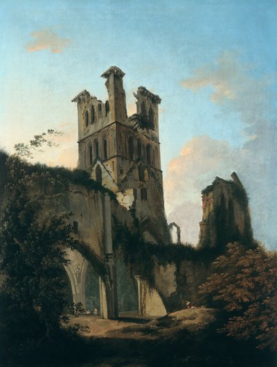 Ruins of Llanthony Abbey by William Hodges