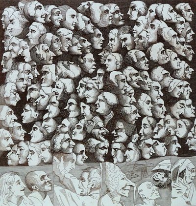 Characters by William Hogarth