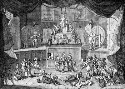 The Lottery by William Hogarth