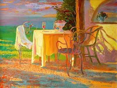 Evening Terrace, 2003 by William Ireland