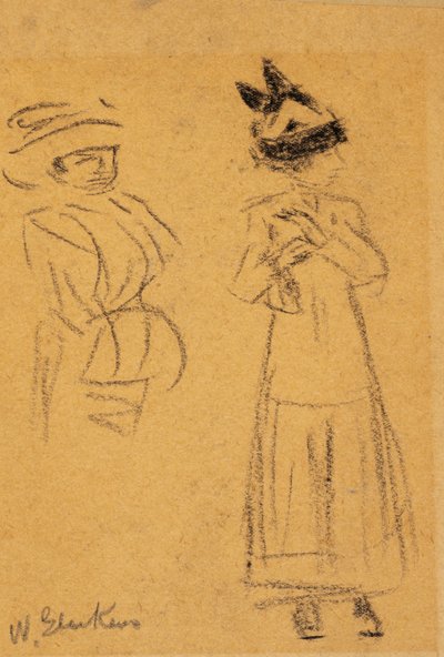 Two Women by William James Glackens