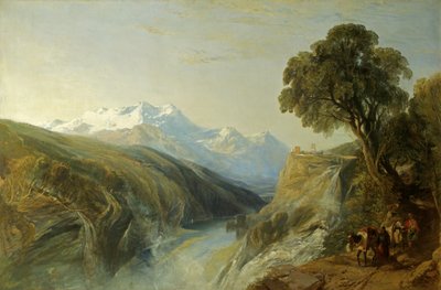 An Alpine Scene by William James Muller