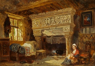 French Interior by William James Muller