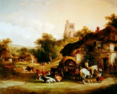 The Swan Inn by William Joseph Shayer
