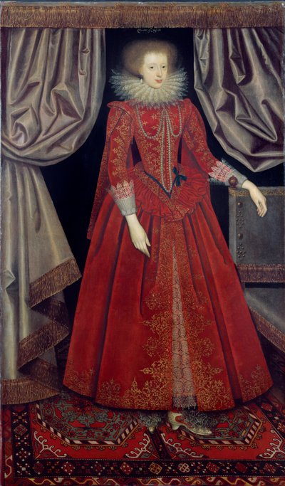 Catherine Knevet, c.1615 by William Larkin