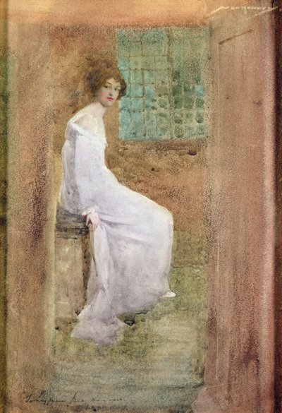 Lady in White by William Lee Hankey