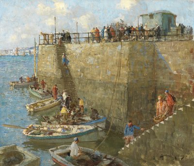 Small Craft, Concarneau by William Lee Hankey