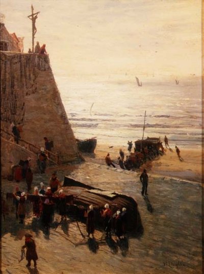Drying the Nets by William Lionel Wyllie