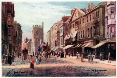 High Street, Carfax end by William Matthison