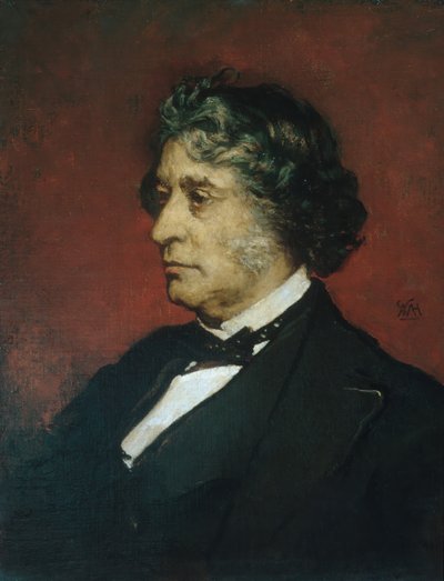 Charles Sumner by William Morris Hunt