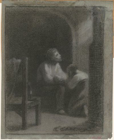 The Prayer by William Morris Hunt