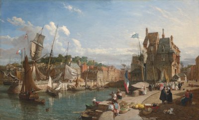 Honfleur, Normandy by William Parrott