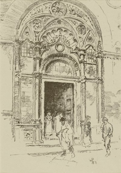 Door at San Michele by William Penhallow Henderson