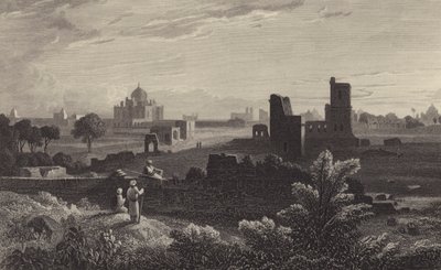 Tomb of Humayun, Delhi by William Purser