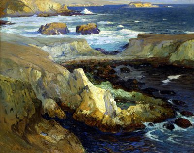 Evening Tide, California by William Ritschel