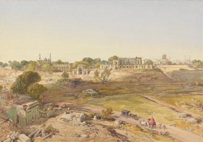 The Residency, Lucknow by William Simpson