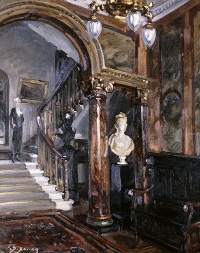 An Elegant Interior, Chez Nous by William Somerville Shanks