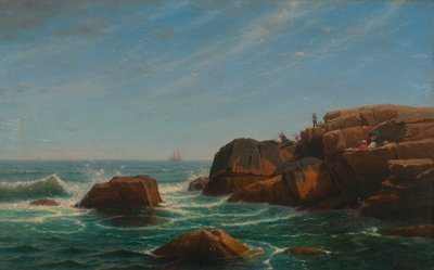 Castle Rock, Nahant by William Stanley Haseltine