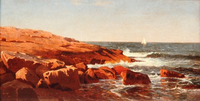 Rocky Shore by William Stanley Haseltine