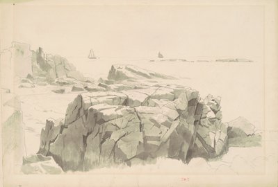 Shag Rocks, Nahant, Massachusetts by William Stanley Haseltine