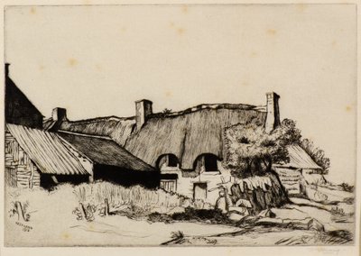 Farm in Brittany by William Strang