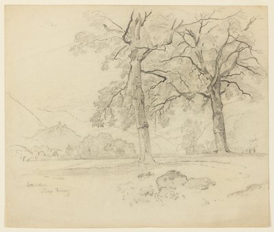 Landscape, Lake Brienz, Interlaken, Switzerland by William Trost Richards
