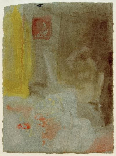 A Bedroom with a Female Nude by Joseph Mallord William Turner