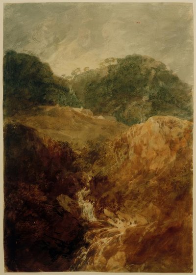 A Mountain Stream: Head of Derwentwater(?) by Joseph Mallord William Turner