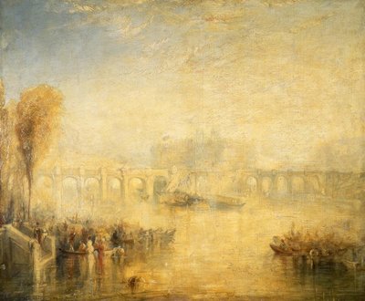 View of the Pont Neuf in Paris by Joseph Mallord William Turner