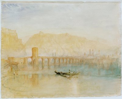 The Moselle Bridge in Koblenz by Joseph Mallord William Turner