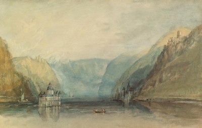 The Palatinate near Kaub by Joseph Mallord William Turner