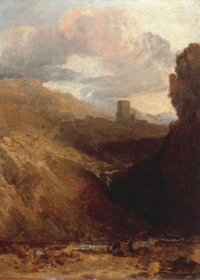 Dolbadarn Castle by Joseph Mallord William Turner