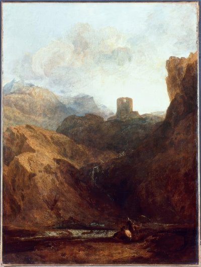 Dolbadarn Castle by Joseph Mallord William Turner