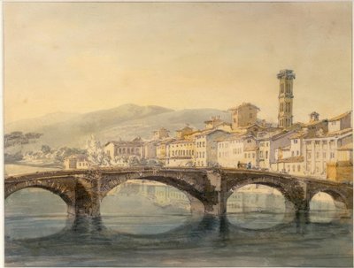 Florence from the Arno by Joseph Mallord William Turner