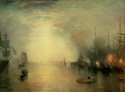 Keelmen Heaving in Coals by Moonlight by Joseph Mallord William Turner