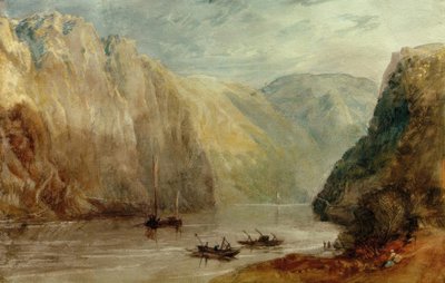 Lurlei Mountain by Joseph Mallord William Turner