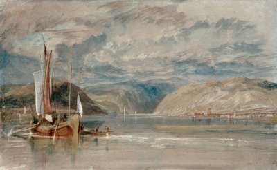 Rüdesheim, View of the Binger Loch by Joseph Mallord William Turner