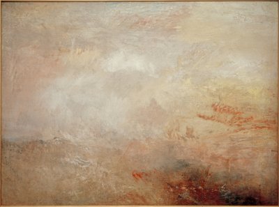 Stormy Sea with Dolphins by Joseph Mallord William Turner