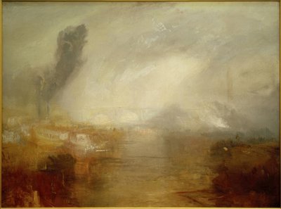 The Thames above Waterloo Bridge by Joseph Mallord William Turner