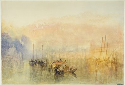 Venice, Entrance to the Grand Canal by Joseph Mallord William Turner