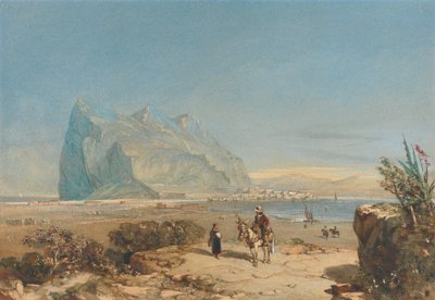 View of Gibraltar by William Wyld