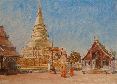 Wat Phrathat Haripunchai, Lamphun by Wilson Clive