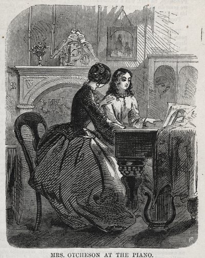 Mrs. Otcheson at the Piano by Winslow Homer