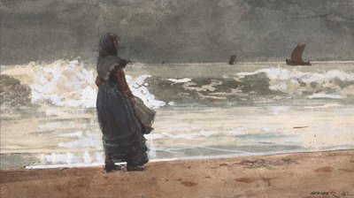 The Watcher, Tynemouth by Winslow Homer