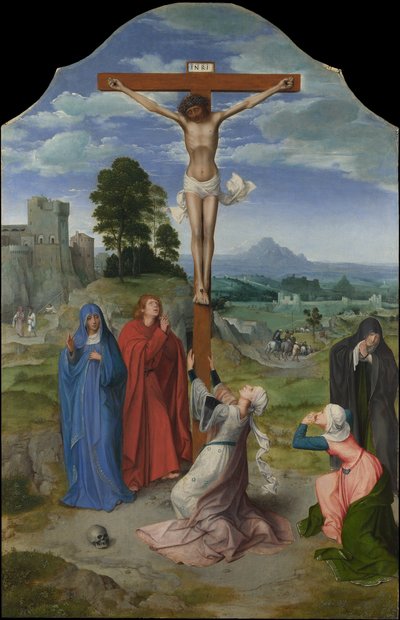 The Crucifixion by Workshop of Quentin Matsys