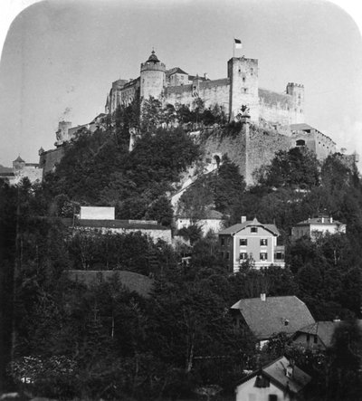 Hohensalzburg Fortress, Salzburg, Austria by Wurthle and Sons