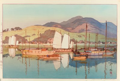 Waiting for the Tide by Yoshida Hiroshi