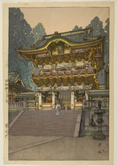 Yomei Gate by Yoshida Hiroshi